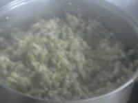 诱人的蒸豆角