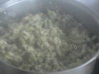 诱人的蒸豆角