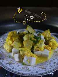 家常菜金银豆腐