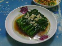 家常菜白灼芥蓝
