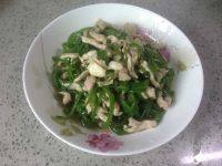 家常菜青椒肉丝