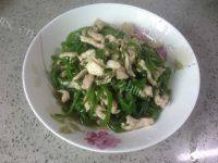 家常菜青椒肉丝
