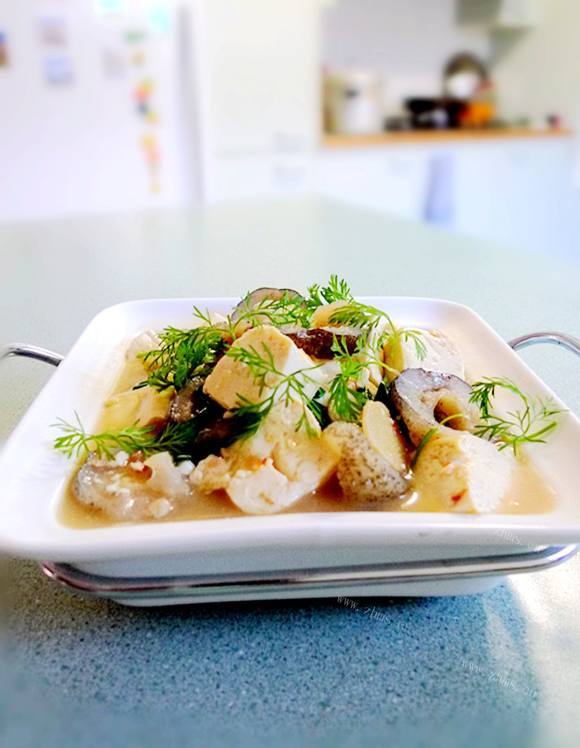 海参烩豆腐