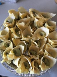 自制九菜云吞做法图解3)