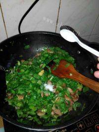 味道不错的芥菜饭做法图解6)