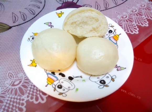 色味俱佳的奶香馒头