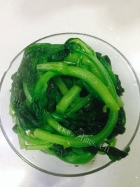 美味的菜心山药鱼泥做法图解9)