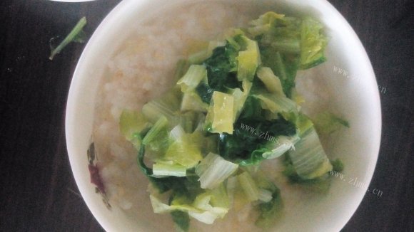 回味无穷的青菜粥