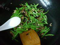 家常菜扁豆角炒肉