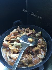 口感好的红烧鸡块做法图解7)