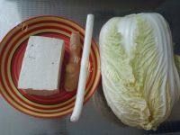 白菜炒豆腐自制做法图解1)