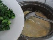 美味的小白菜疙瘩汤