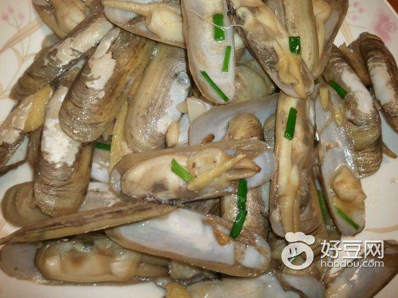 炒蛏子