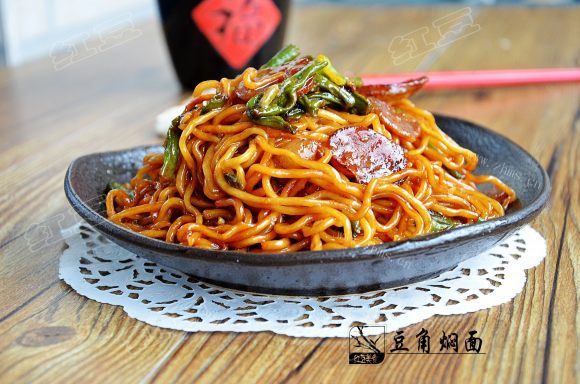 好吃的豆角焖面