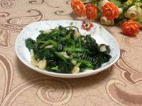 家常菜清炒菠菜