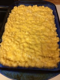 美味的芝士烤通心粉做法图解6)