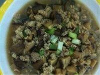 家常菜香菇肉末