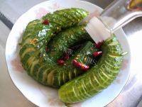 有特色的蓑衣黄瓜