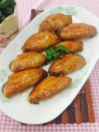 美味的烤鸡中翼做法图解11)
