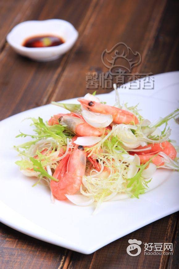 北极虾百合沙拉