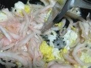 四川泡菜炒饭做法图解3)