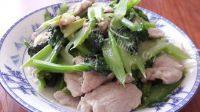 家常菜芹菜肉片