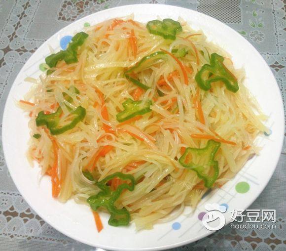 家常素炒三丝