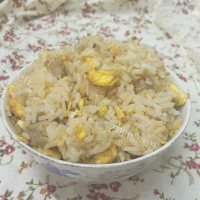 油而不腻的蛋炒饭做法图解8)