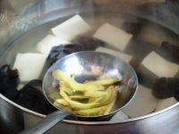 美味的蛤蜊豆腐汤做法图解9)