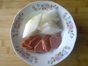 家常菜火腿冬瓜夹做法图解3)