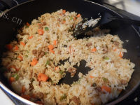 美味的肉末炒饭
