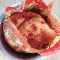 自制泡菜饼做法图解1)
