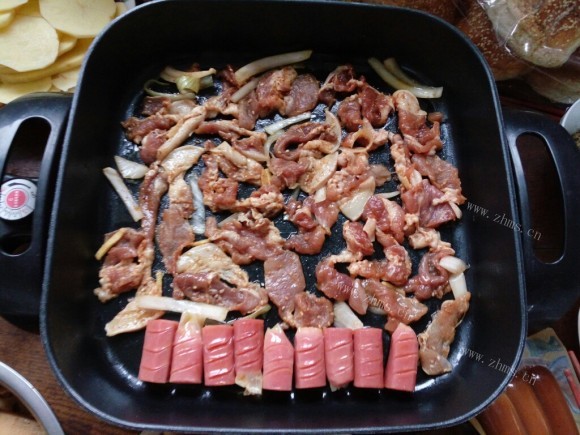 营养丰富的烤肉