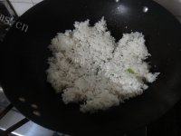 自制苦瓜炒饭做法图解3)