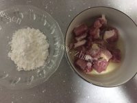 美味佳肴般的菠萝咕噜肉做法图解1)