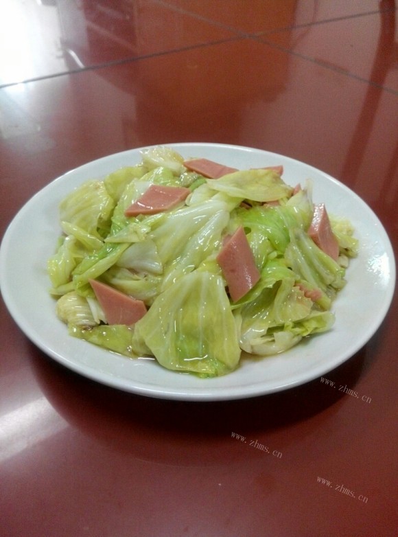 热腾腾的手撕包菜