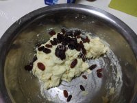 喷香的葡萄干司康做法图解6)