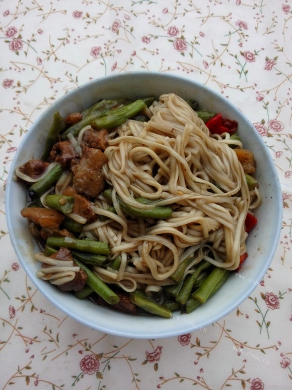 最喜欢吃的豆角焖面