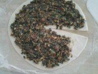 自己做的韭菜馅饼做法图解5)