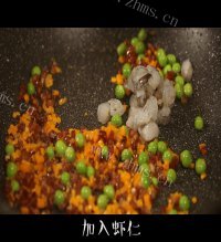 可口的什锦炒饭做法图解5)