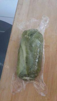 诱人的抹茶红豆酥做法图解6)