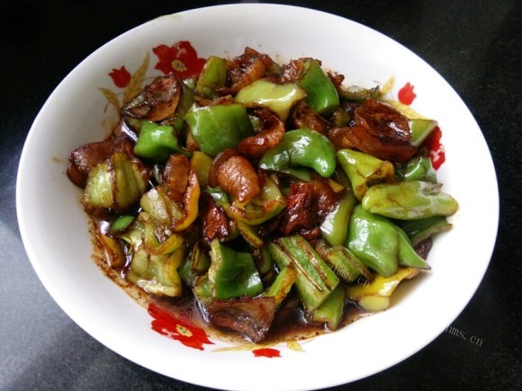 DIY尖椒炒五花肉