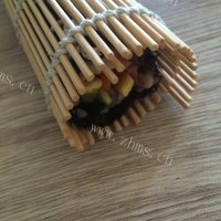 好吃的红梗米紫菜包饭做法图解8)