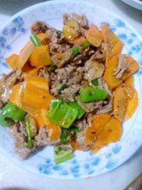 家常菜孜然肉片