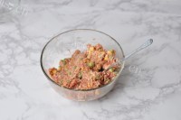 美味蔬香肉丸做法图解5)