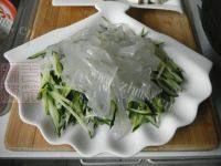 自制肉丝拉皮做法图解4)