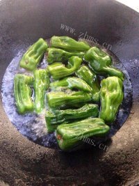 家常菜青椒酿肉做法图解4)