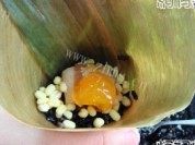 黑糯米粽子做法图解6)