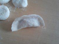 自己做的韭菜鸡蛋素饺子做法图解13)