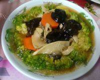 家常菜木耳西兰花
